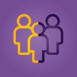 People outline icon