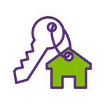 key-ring-house_green