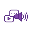 Video and marketing symbols
