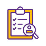 Clipboard with a checklist