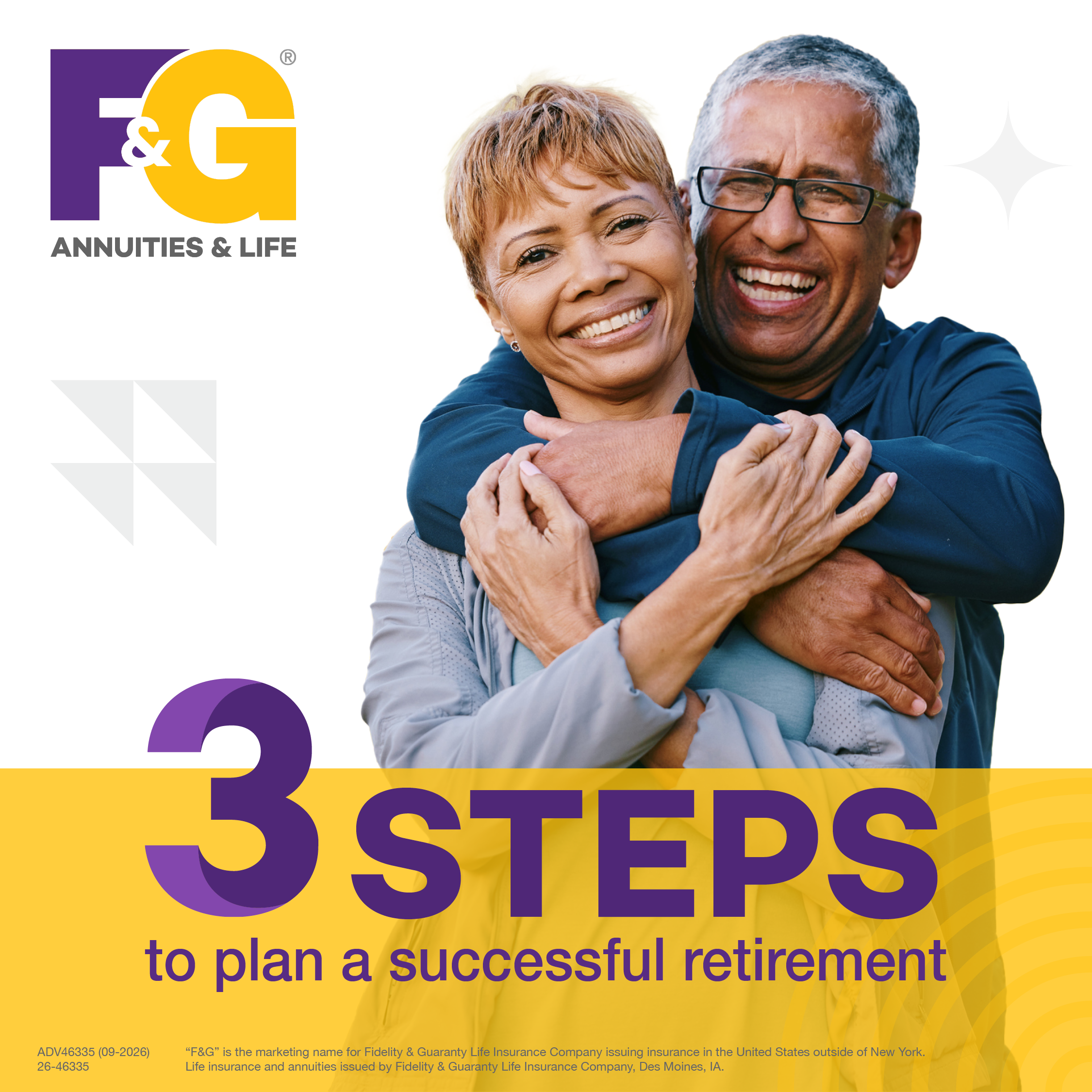 Three steps to plan a successful retirement