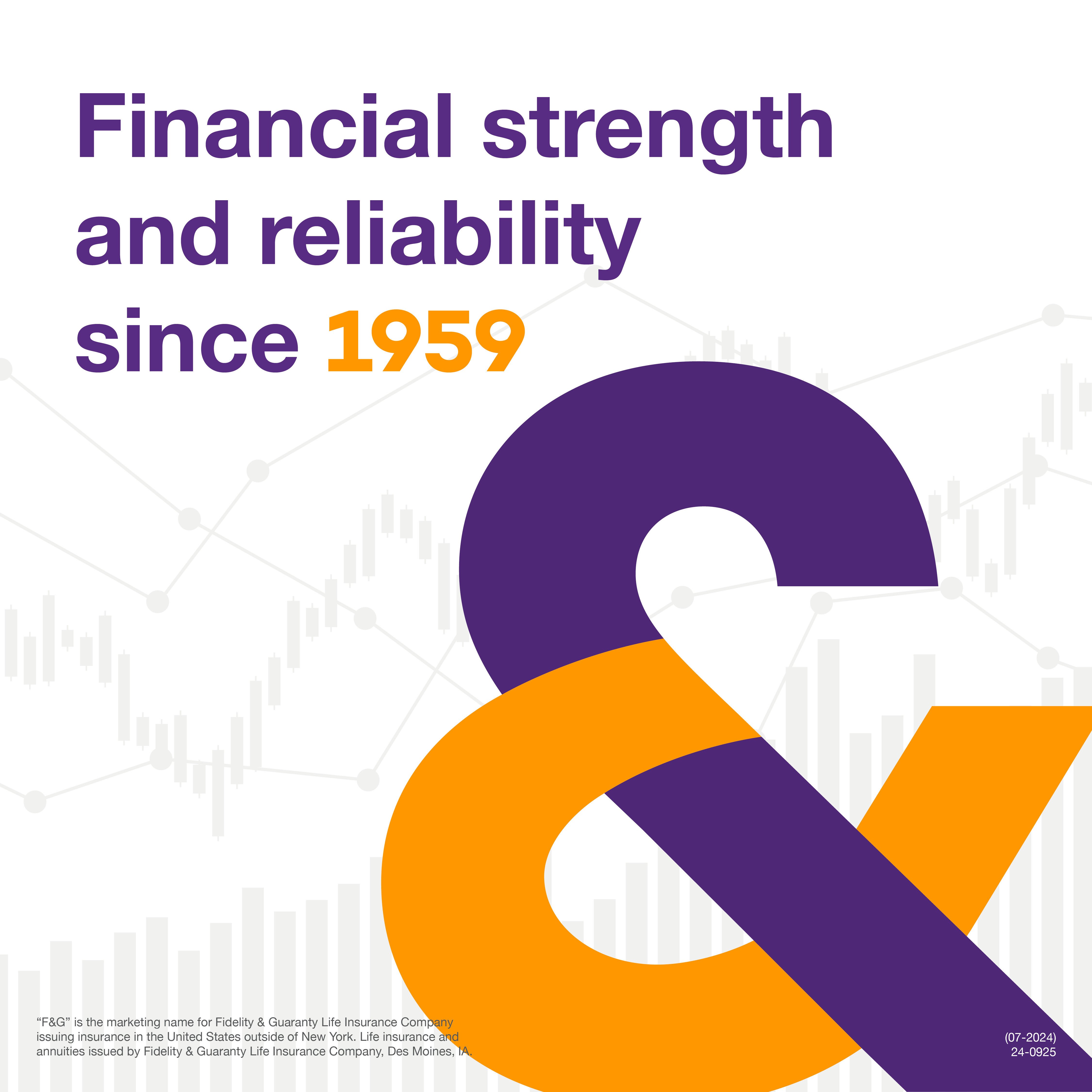 Financial strength and reliability since 1959.