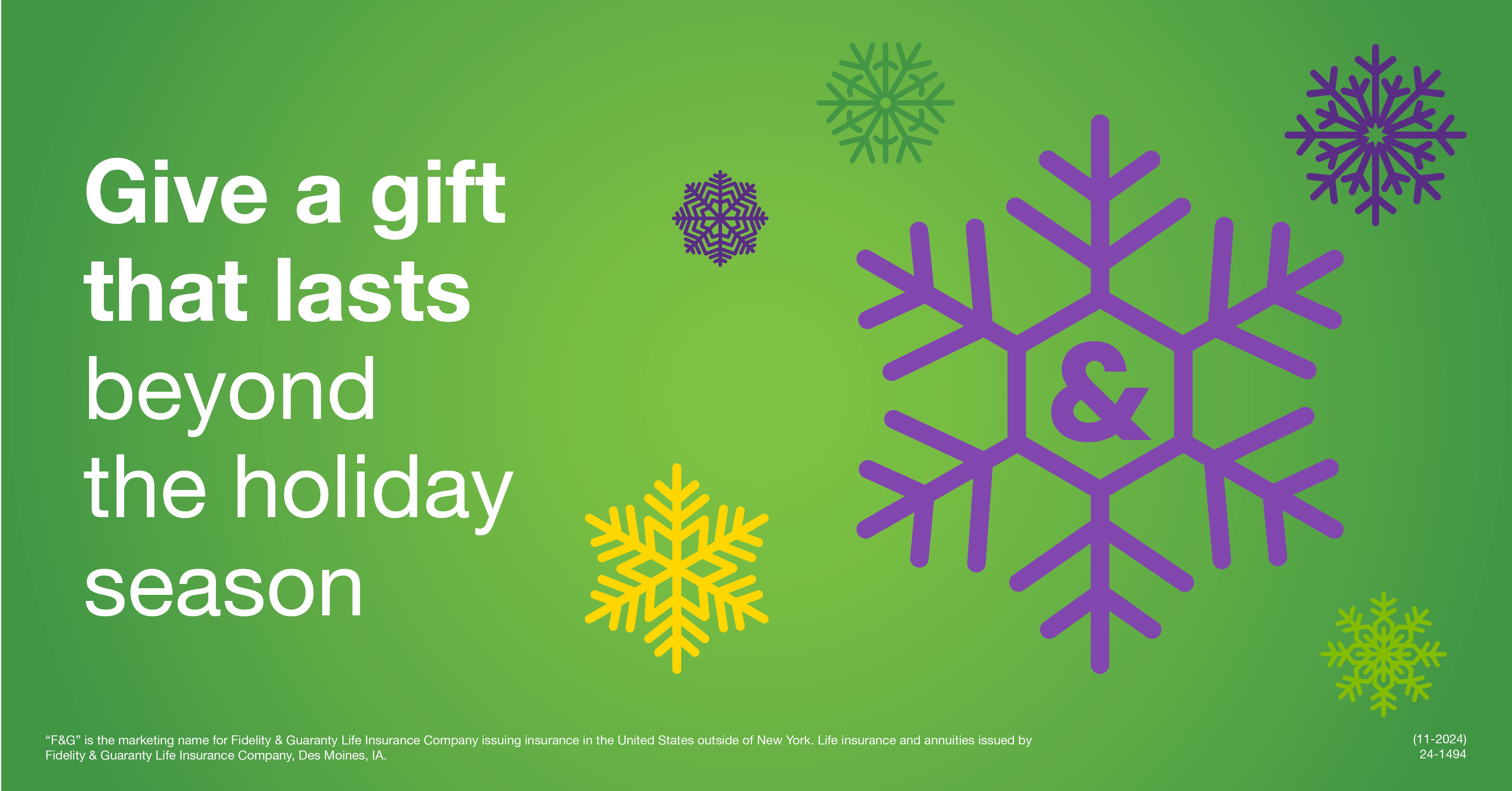 Give a gift that lasts beyond the holiday season