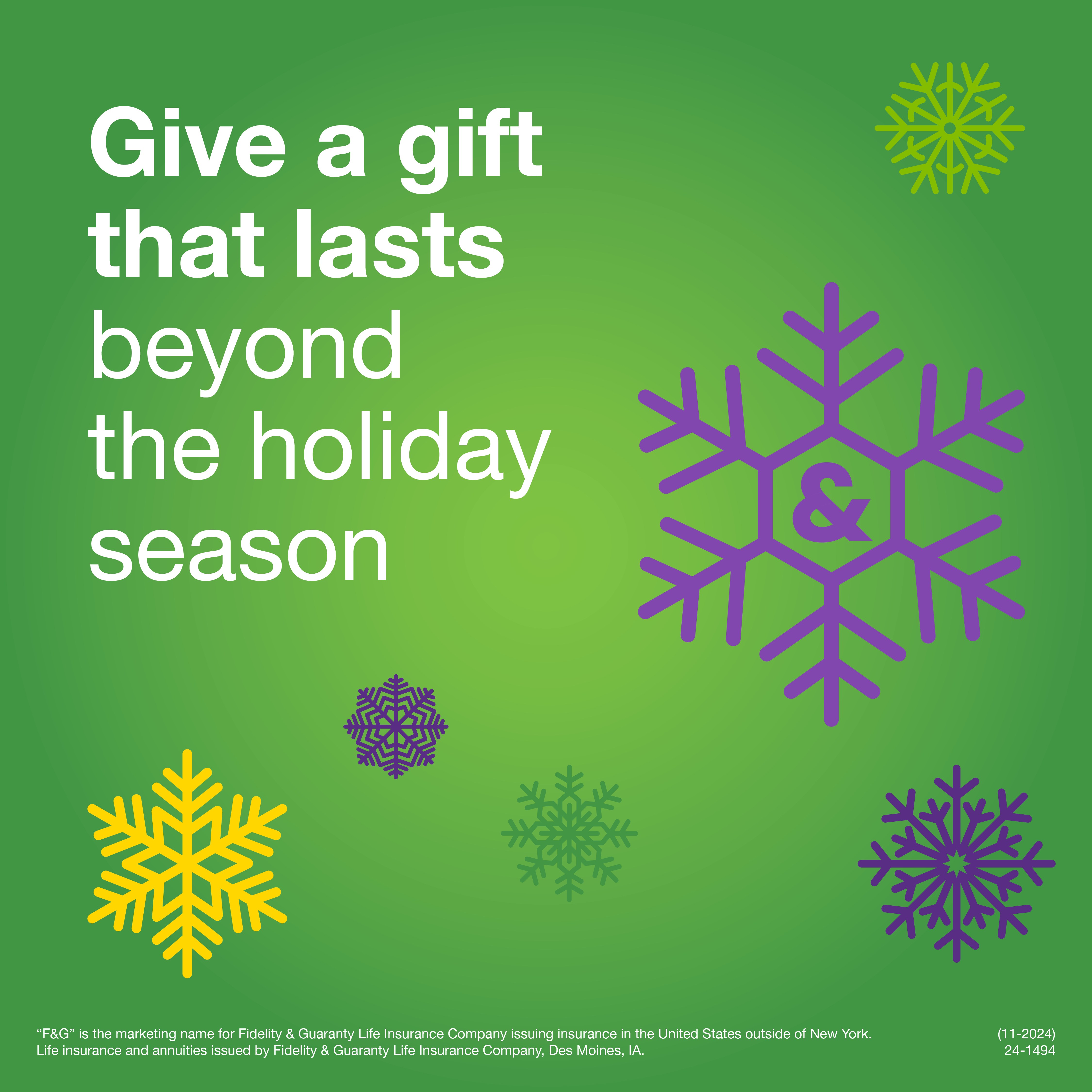 Give a gift that lasts beyond the holiday season