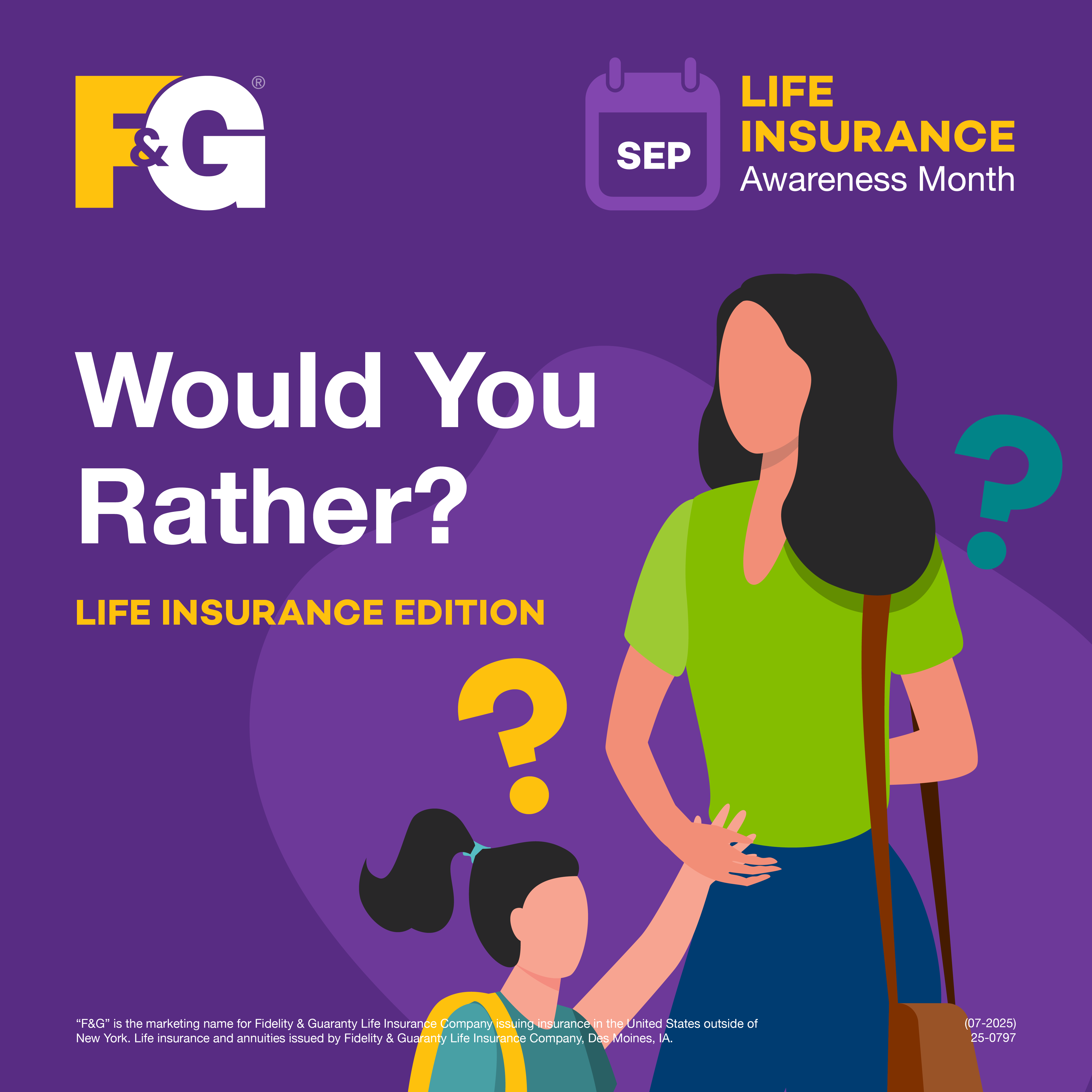 Would you rather? Life insurance edition