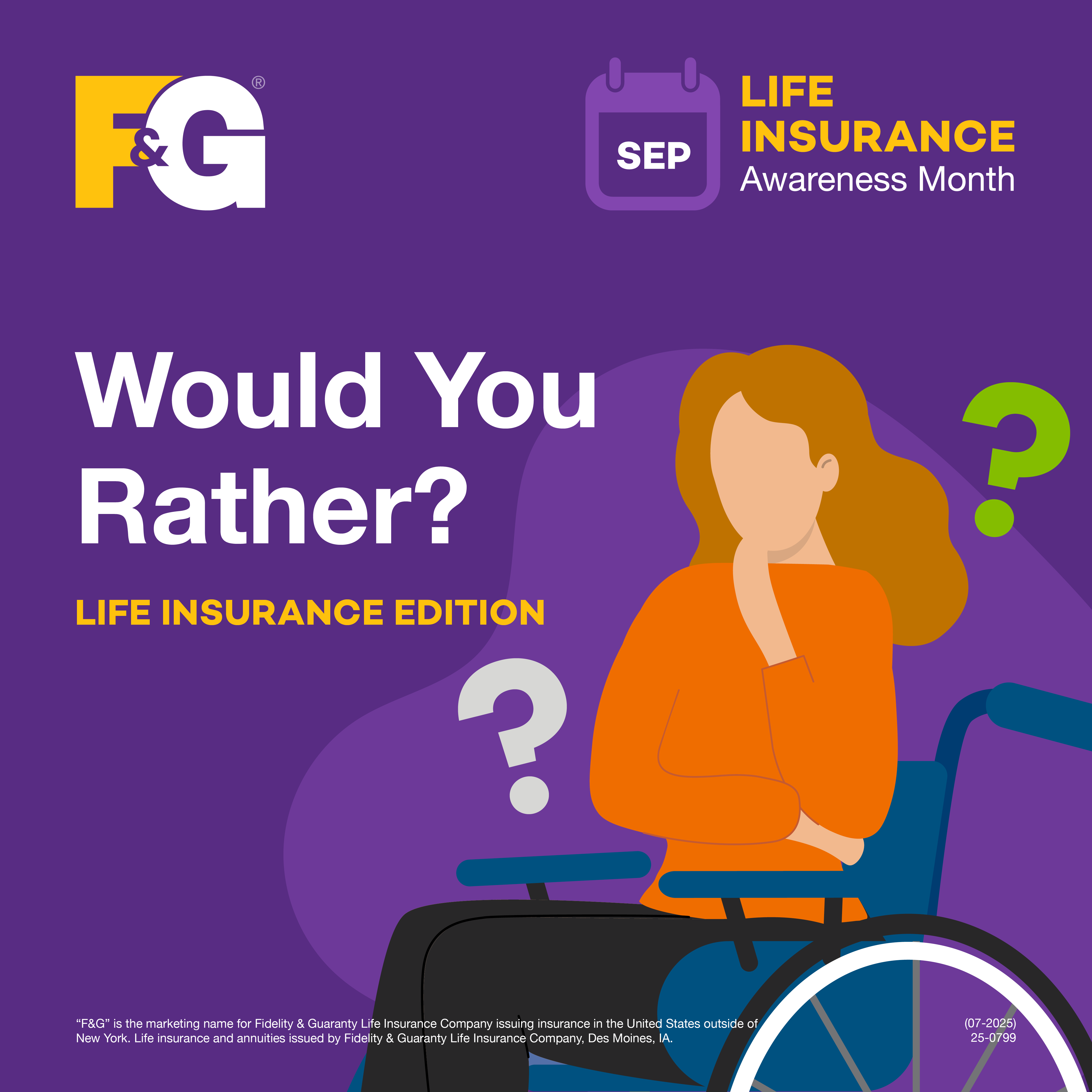 Would you rather? Life insurance edition